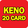 Keno 20 Card icon