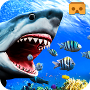 VR Shark Attack Angry Blue Whale  Icon