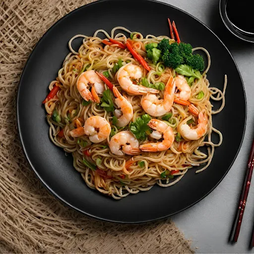 Plain Prawns Noodles