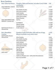 Paratha Bros By Ibis Hotels menu 6