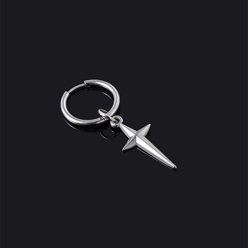 Title 4, Minimalist Cross Dangle Earrings for Women Men ...