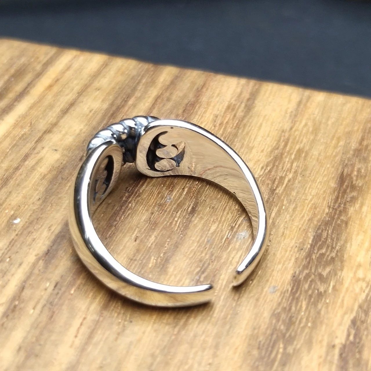 Title 2, Bague torsadée vintage femme, style froid et vi...