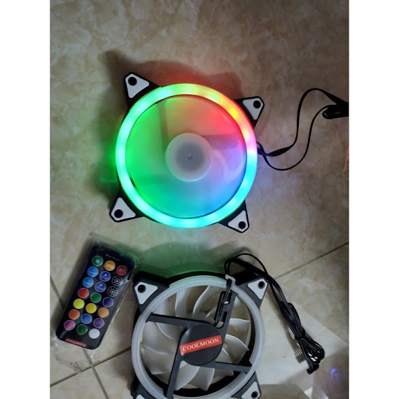 Quạt Tản Nhiệt, Fan Case Led Rgb Hf300 - 16 Triệu Màu, 366 Hiệu Ứng