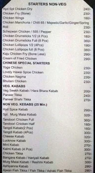 Hyderabad Spice menu 8