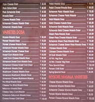 99 Variety Dosa And Pav Bhaji menu 4