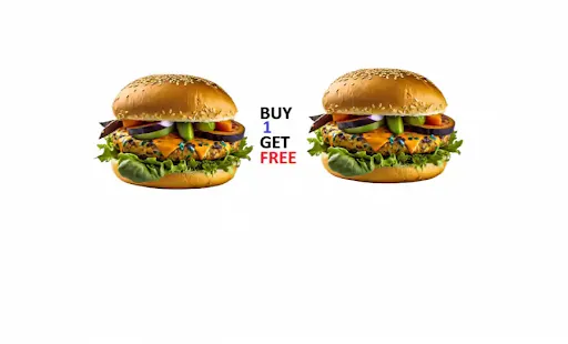 Veg Cheese Hara Bhara Burger Buy 1 Get 1