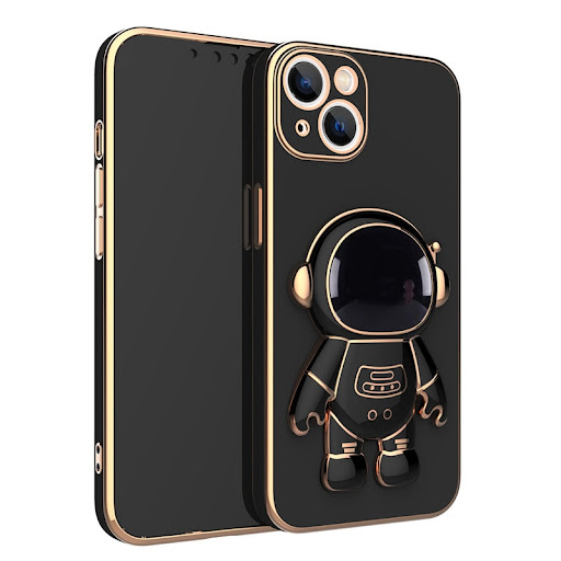 Title 14, 3D Astronaut Phone Case Anti-Drop Electroplatin...