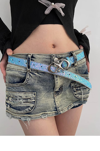 Title 4, Millennium Hot Girl Style American Belt Dames