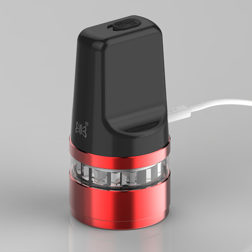 Title 5, Electric Smoke Grinder Aluminum Alloy Herb Crus...