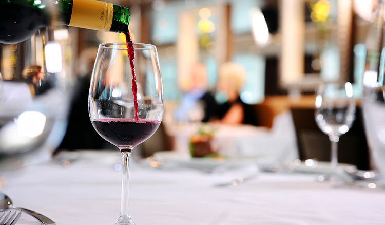 Complimentary wines, beer and soft drinks are served with dinner on Avalon Luminary.