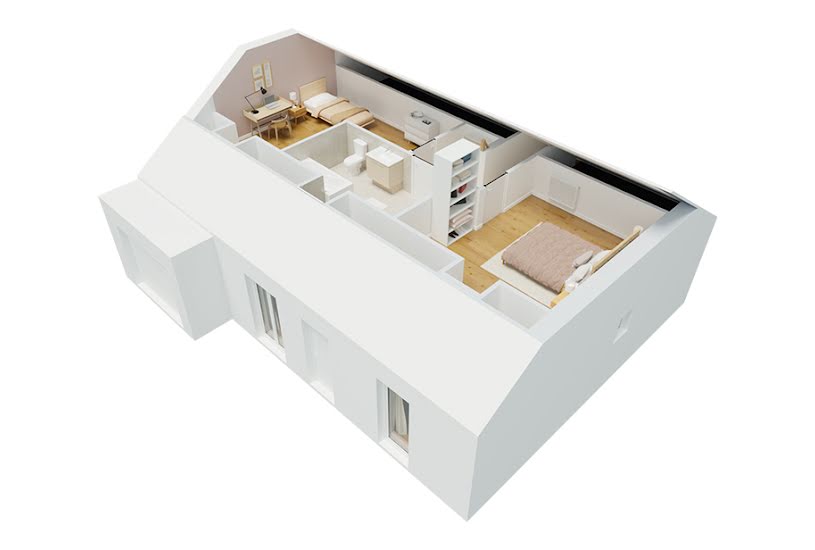  Vente Terrain + Maison - Terrain : 808m² - Maison : 110m² à Coupéville (51240) 