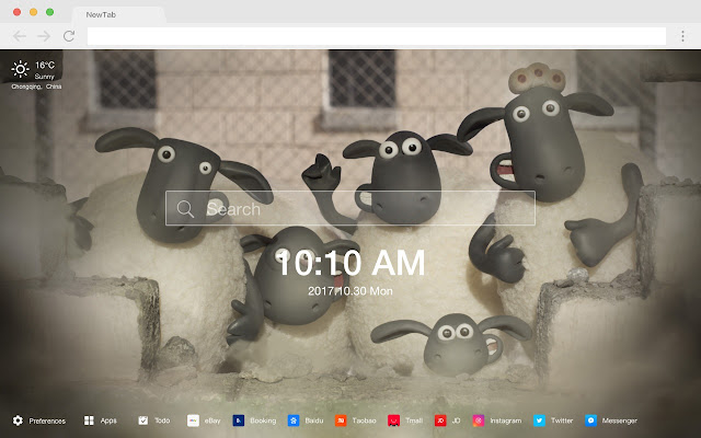 Shaun the Sheep New Tab Page Top Wallpapers 