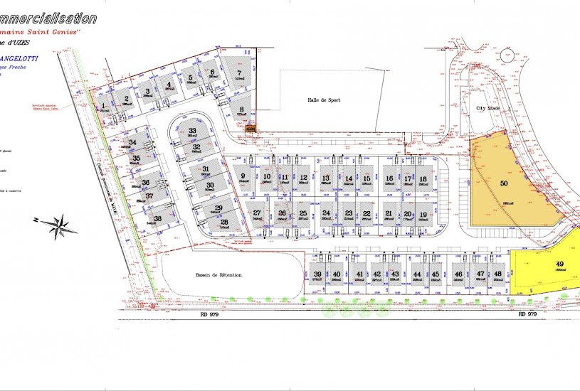  Vente Terrain à bâtir - 229m² à Uzès (30700) 