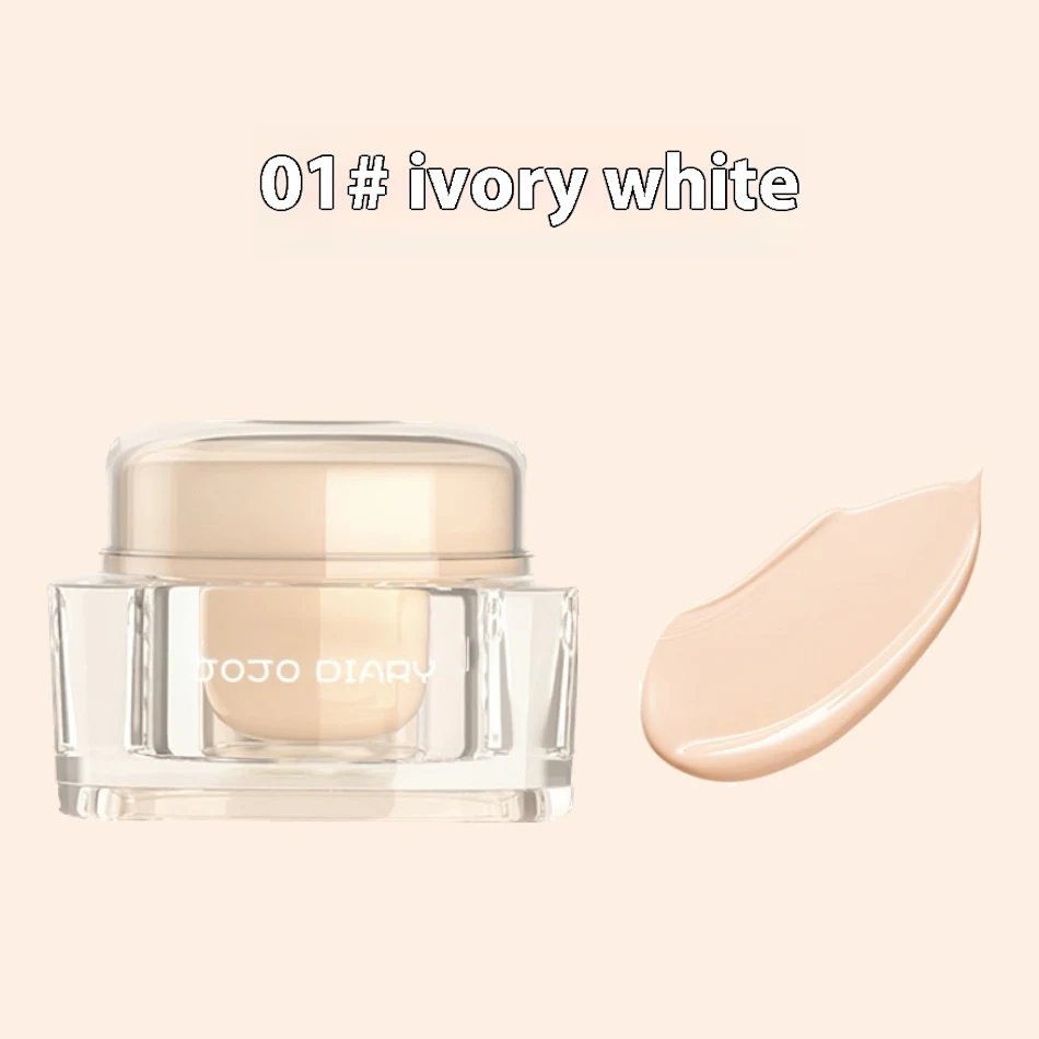 Kleine Vierkante Fles Mousse Foundation Crème Olie Controle en Helderheid Perfecte Huid Natuurlijke Finish Lichtgewicht en Langdurig