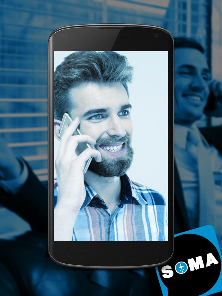Android application Free Soma Video Call Chat Tips screenshort
