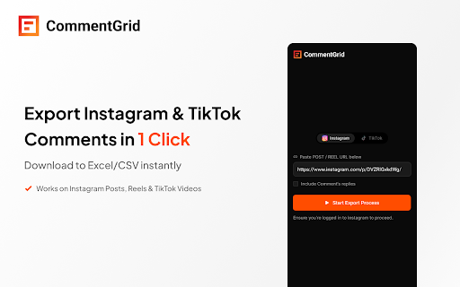 CommentGrid - Export Social Media Comments & Pick Giveaway Winners screenshot 2