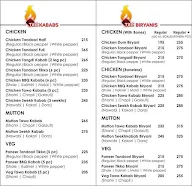 The Red Charcoal menu 1