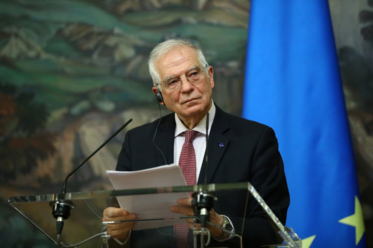 EU foreign policy chief Josep Borrell. Picture: RUSSIAN FOREIGN MINISTRY/HO/REUTERS