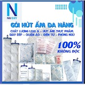 Gói Hút Ẩm 1Kg Quy Cách 1/2/3/5/10/20/50/100/200/500/1000Gram Silicagel - Hạt Hút Ẩm Quần Áo Giày Dép Máy Ảnh