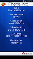 A Phone Info for Android Screenshot