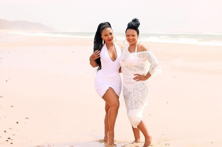 Boity Thulo and her mother, Modiehi. Image: Supplied