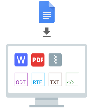 Download a doc and open with another program