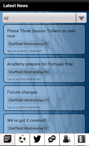 News for Sheffield Wednesday