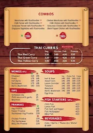 China Leaf menu 6