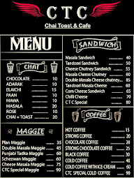 Chai Toast And Cafe menu 1