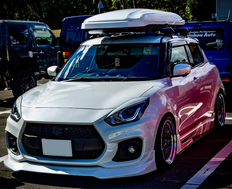 スイフトスポーツのzc33s・ルーフボックス・オフ会・T-SPO MTG vol.3・BBS LMに関するカスタム事例の投稿画像1枚目
