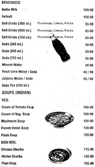 Hotel Mauli Krupa menu 5