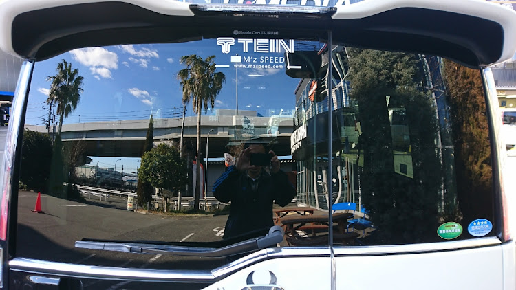 ステップワゴンのGARSONステッカーに関するカスタム事例の投稿画像2枚目