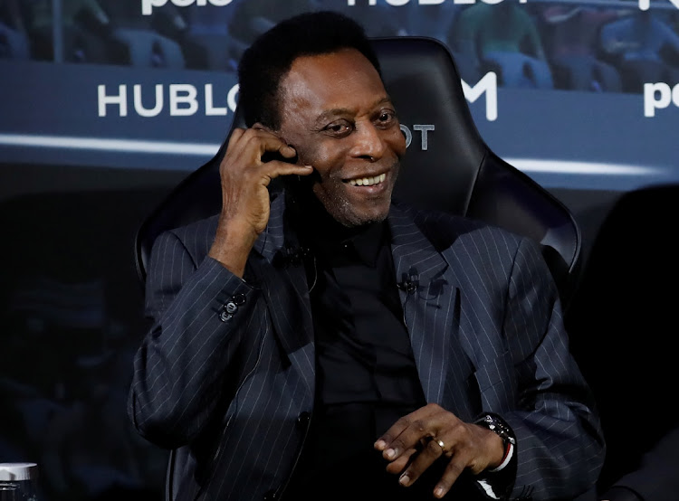 Brazilian soccer legend Pele in Paris, France, April 2 2019. Picture: REUTERS/CHRISTIAN HARTMANN