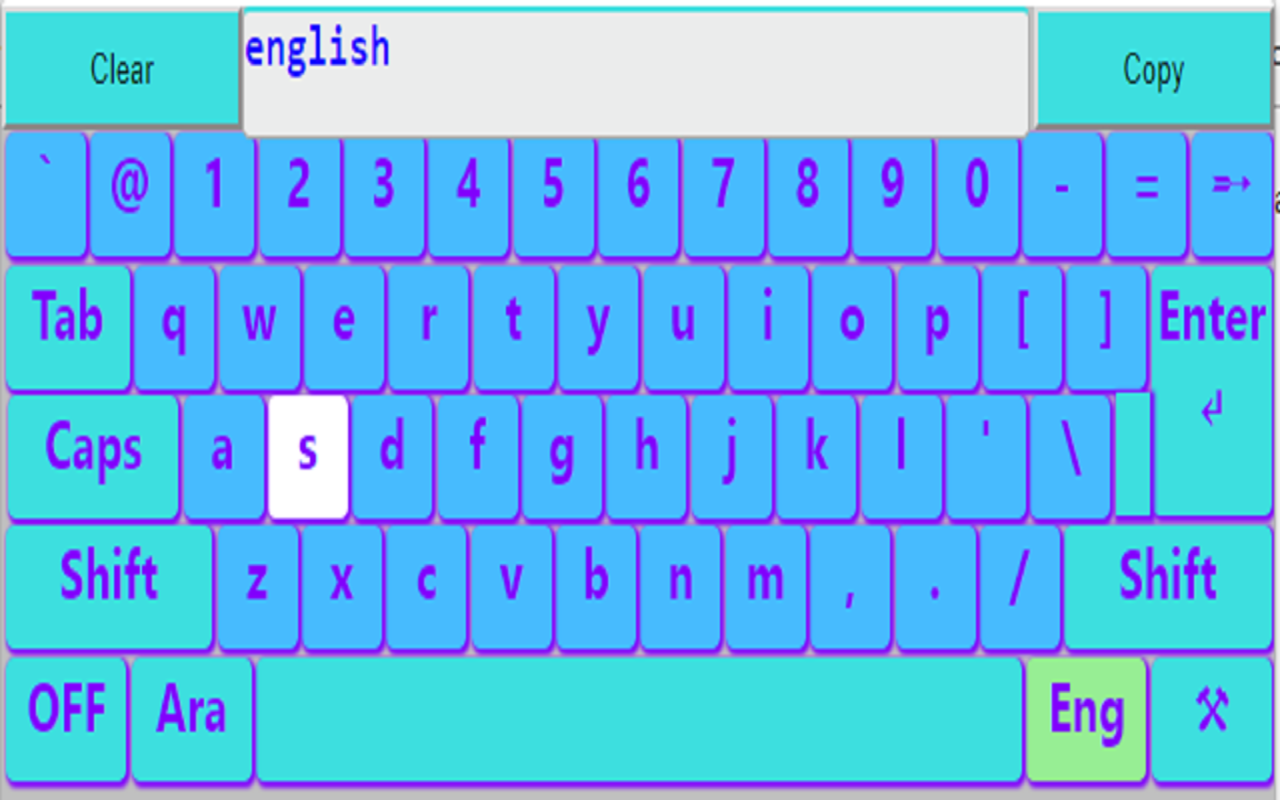 Arabic and English Keyboard Preview image 3