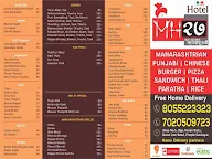 Hotel Mh27-Chav Assal Maharstrachi menu 1
