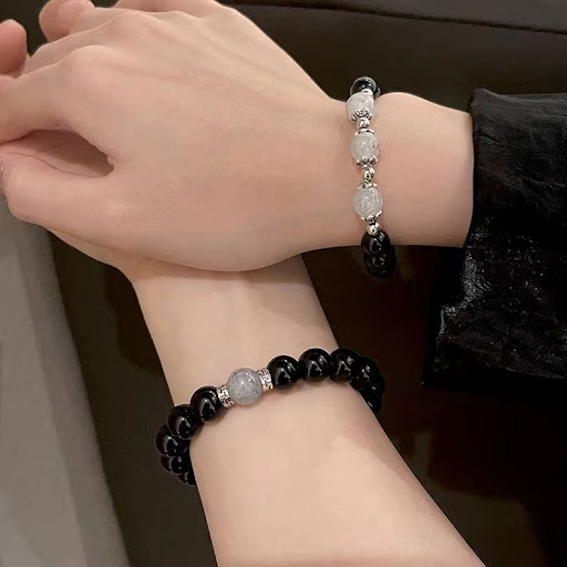 Title 3, Magnetic Suction Bracelet for Couples Unique Co...