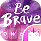 Download Pink Brave Meme Keyboard Theme for Girls For PC Windows and Mac 1.0