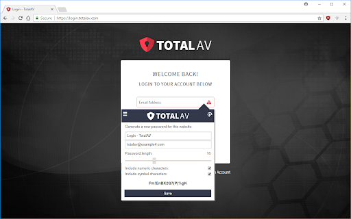 Total AV Password Vault Assistant