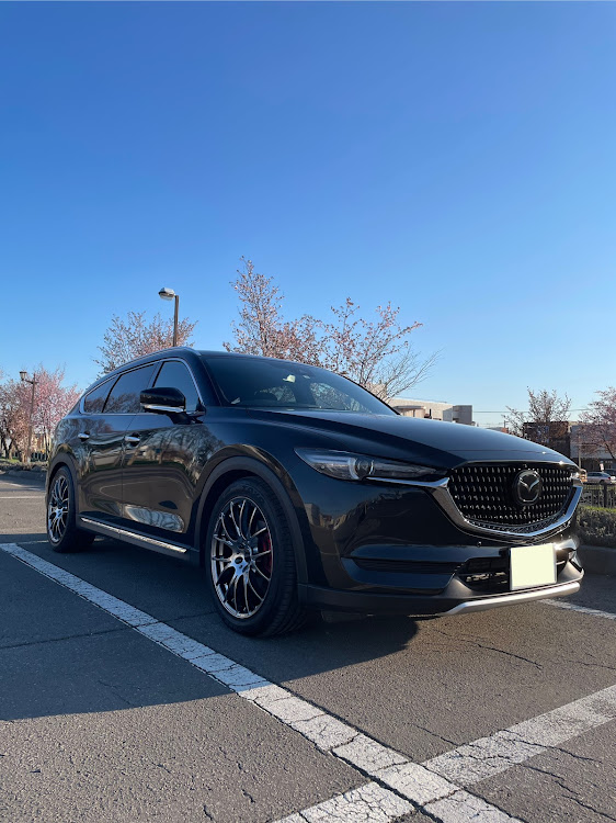CX-8の洗車・桜とコラボ・CX8・GWに関するカスタム事例の投稿画像1枚目