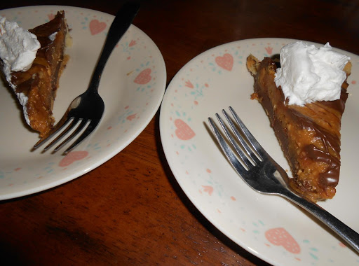 Nutty Chocolate-Caramel Tart