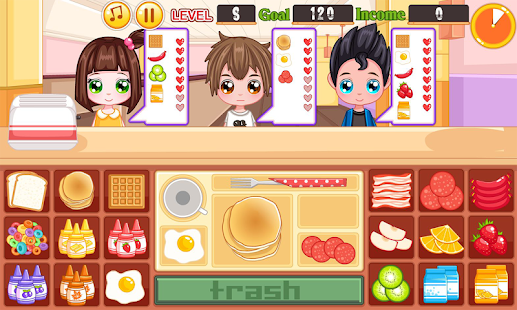 download Cooking breakfast for school free