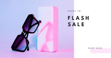 Hurry In Flash Sale - Facebook Ad template