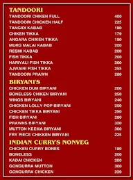 Hotel Shaourya's menu 3