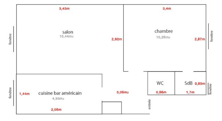Location  appartement 2 pièces 31 m² à Boulogne-Billancourt (92100), 1 300 €
