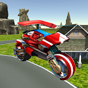 Flying Helicopter Motorcycle 1 Icon