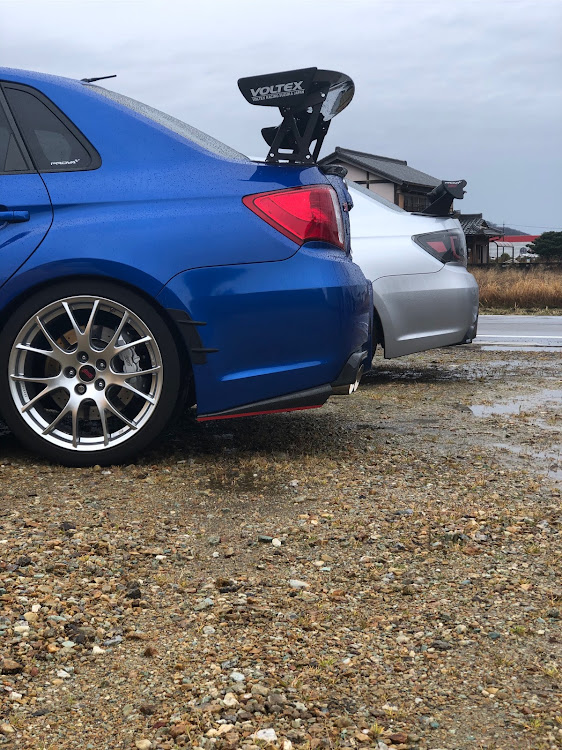 WRX STIの蛍光イエロー・ゼロマオフ・感謝に関するカスタム事例の投稿画像6枚目