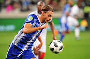 Maritzburg United striker Andrea Fileccia could be back against Kaizer Chiefs for an Absa Premiership encounter at Harry Gwala Stadium on Friday August 17 2018 after sustaining an injury in the 2018 Nedbank Cup final in May.   