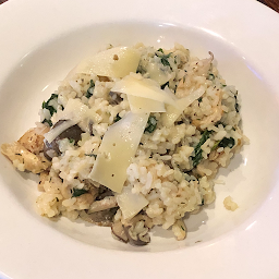 Fungi Risotto (vegetarian)