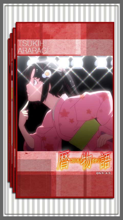 Android application タップチェンジ壁紙 / 「暦物語」月火ver. screenshort