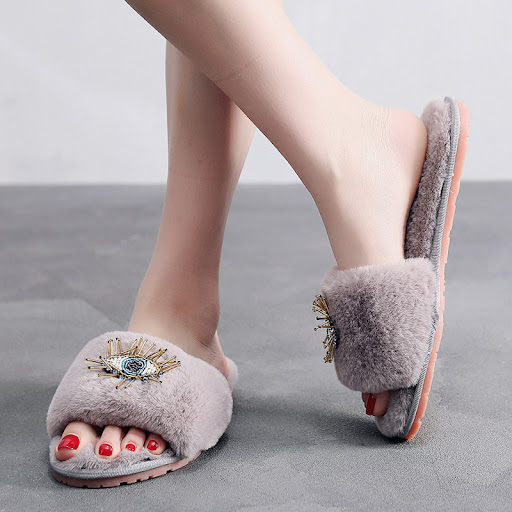 Title 5, Wearable Eyelash Slippers, ultimate comfort and...